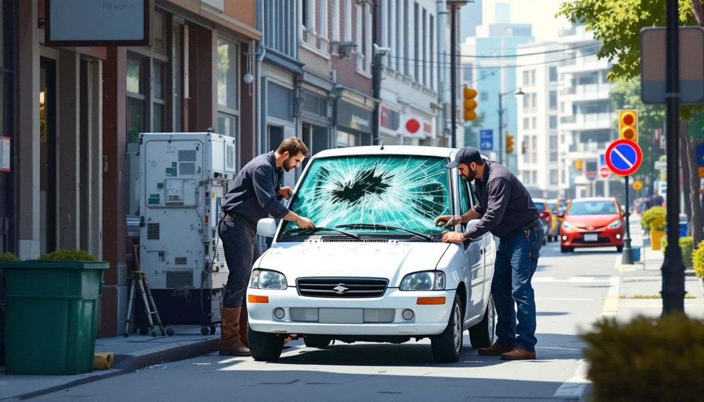 Évaluation des coûts : Changer un vitrage sur une voiture compacte